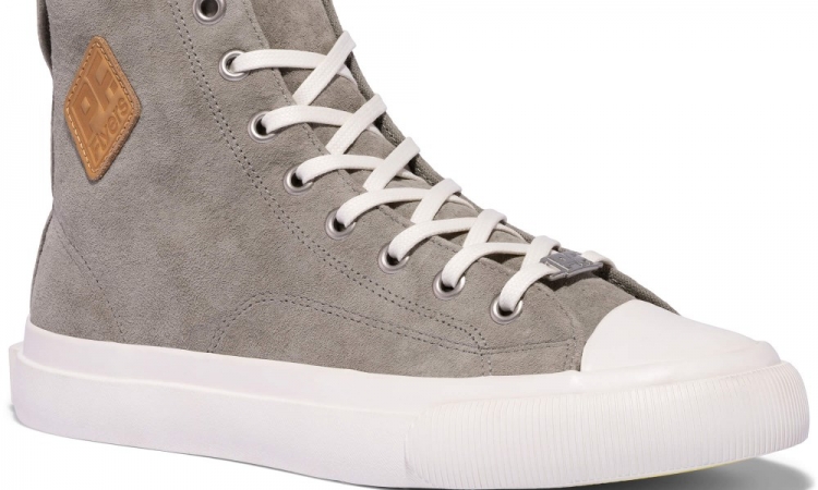 Dried Sage All American Hi Top | Unisex Suede Sneaker - Click Image to Close