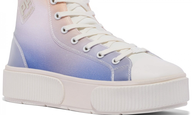 Groovy Baby Allston x Chillhouse Hi Top | Unisex Canvas Sneaker - Click Image to Close