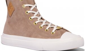 Natural All American Hi Top | Unisex Suede Sneaker